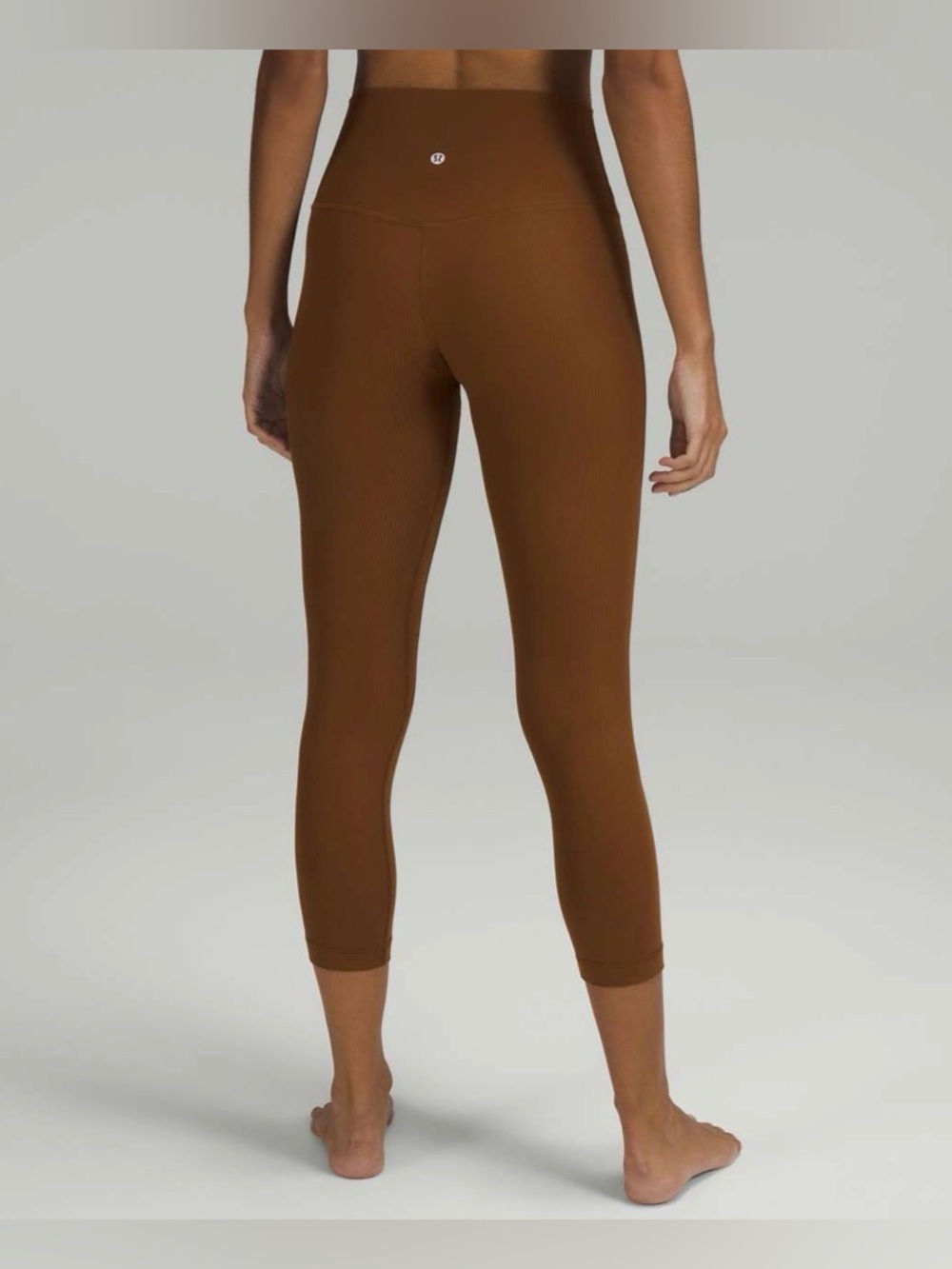 Lululemon Align Ribbed High-Rise Crop 23